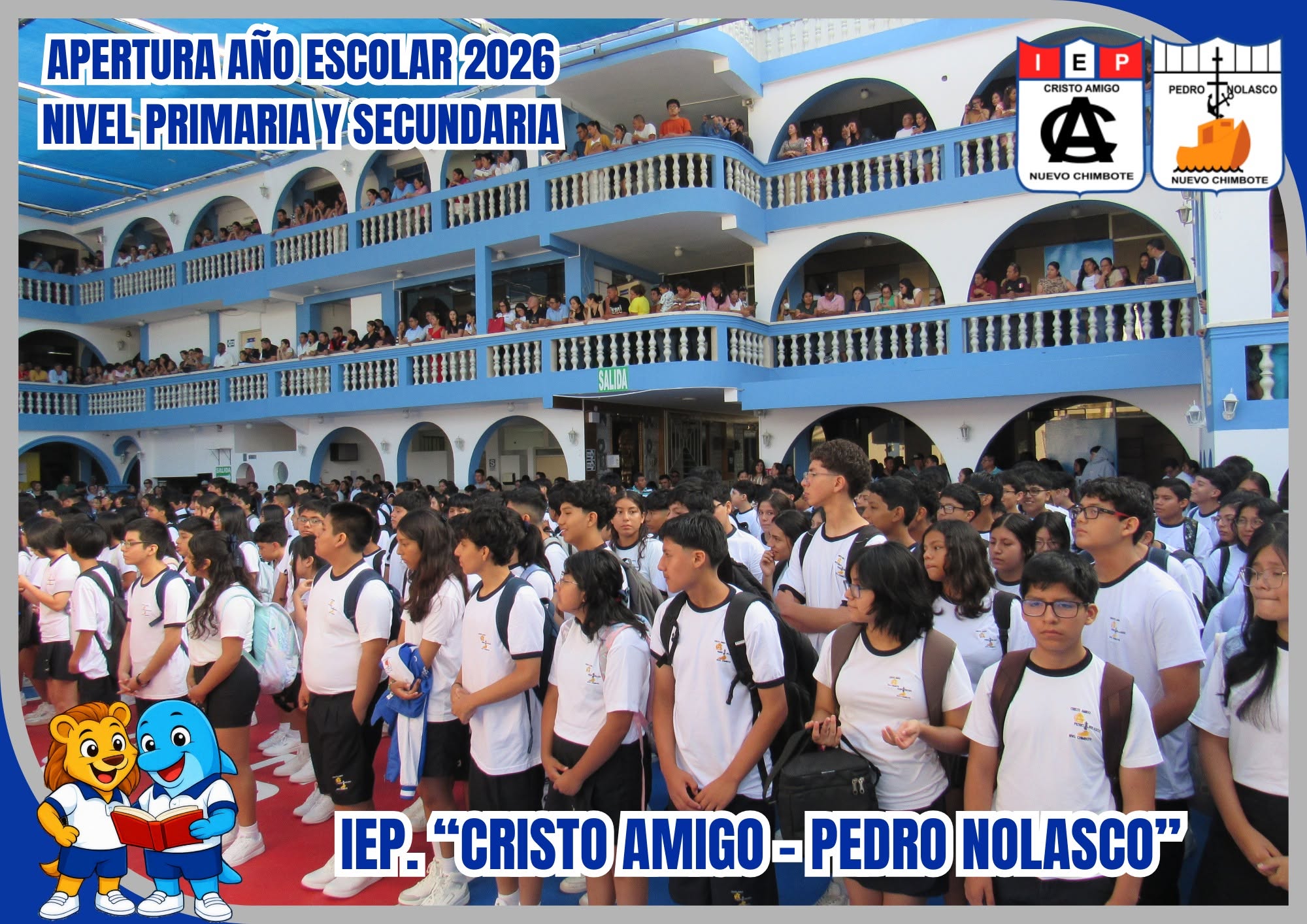 Inicio de Año Escolar 2026 - Primaria y Secundaria
